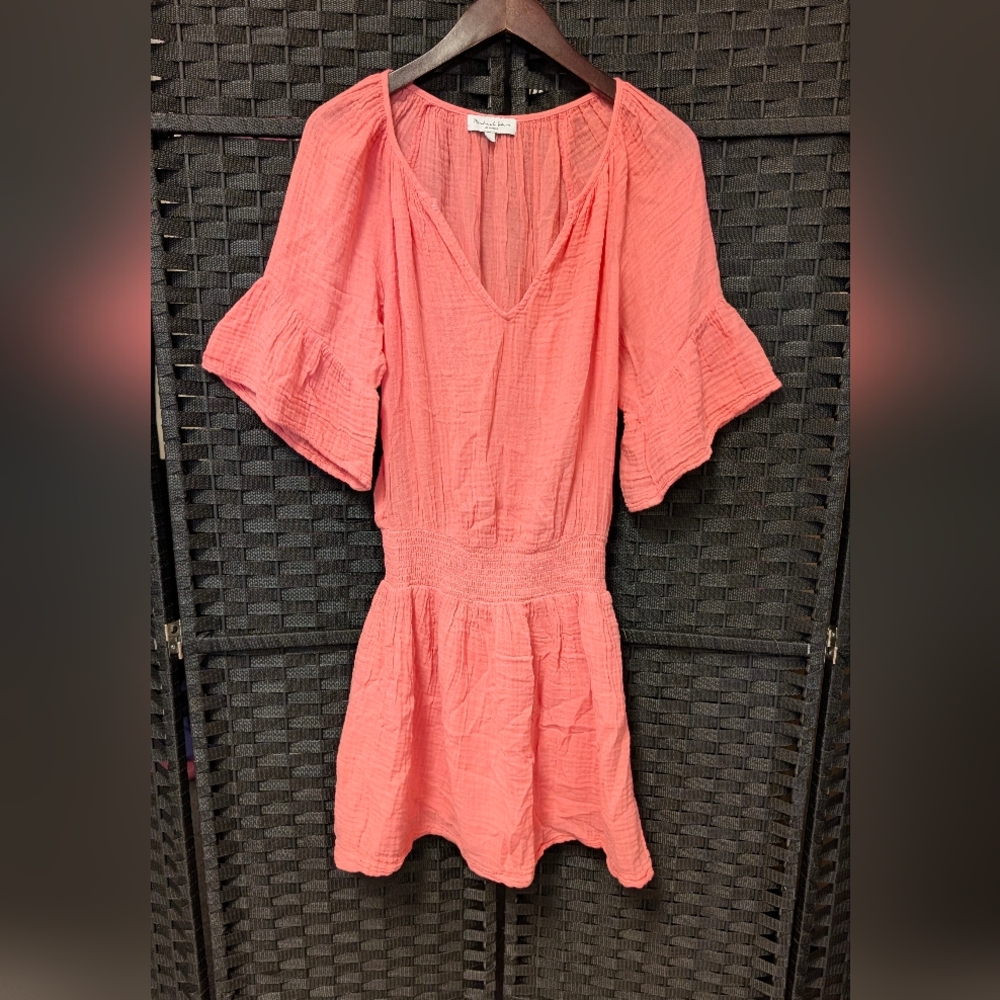 Michael Stars Coral Mini Dress